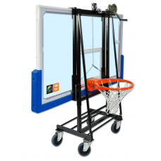 Лакований сталевий візок для транспортування та встановлення щита на переносні конструкції S04221