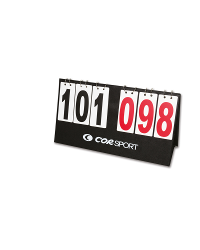 Настільне баскетбольне табло з чохлом і поворотними нумерованими пластинами S04278