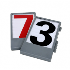 Змінна цифрова панель для ручного табло, червоний/чорний S04284