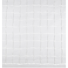 Пара сіток для стандартних футбольних воріт, поліетилен, діаметр 3,5 мм, вузлова, квадратна, глибина 200/200 см S04360