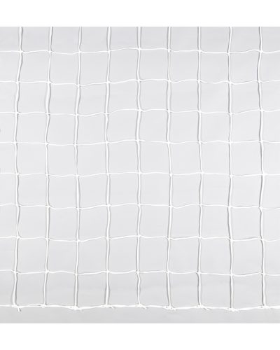 Пара сіток для стандартних футбольних воріт, поліетилен, діаметр 3,5 мм, вузлова, квадратна, глибина 200/200 см S04360