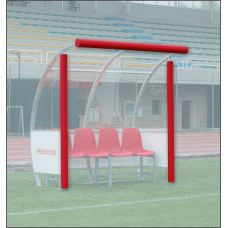 Кутова захисна накладка для командного навісу S04432