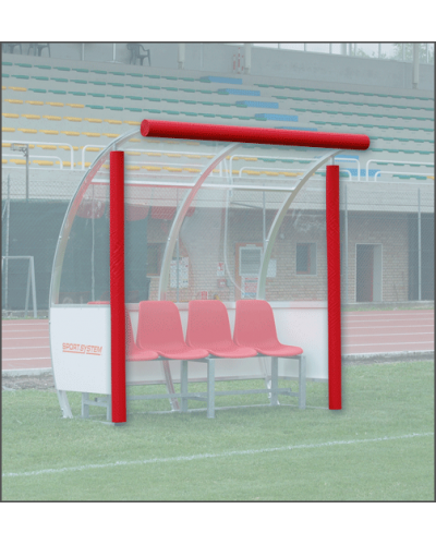 Кутова захисна накладка для командного навісу S04432