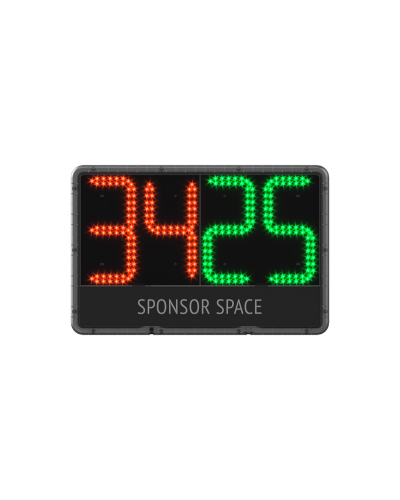 Електронний індикатор заміни 4 цифри (2+2), односторонній S04465