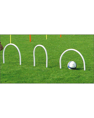 Регульовані міні-ворота дугоподібні, гнучкий пластик, сталеві наконечники S04502