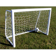 Пара професійних міні-футбольних воріт 150×110 см, лакована сталь, діаметр труб 80 мм, сітки S04507