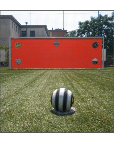 PVC банер для тренування точності удару, стандартні футбольні ворота 732×244 см S04508