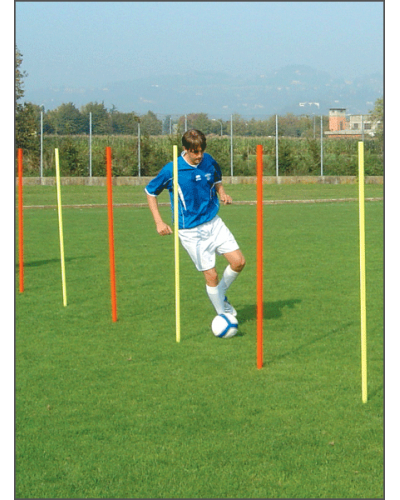 Слаломний стовпчик, пластик, сталевий наконечник S04534