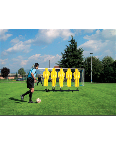 Візок сталевий для 5 манекенів S04550