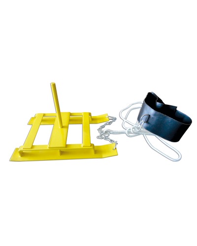 Сани тренувальні з ременем і мотузкою S04556