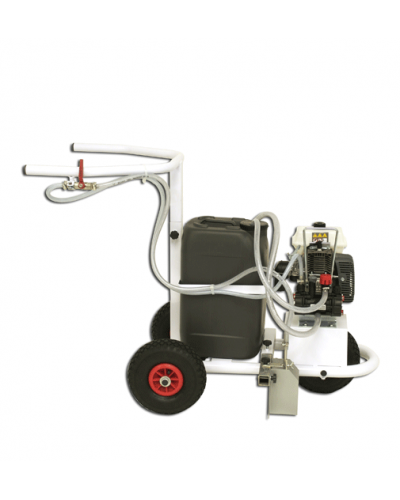 Візок для розмітки поля, лакована сталь, бак з насосом на двигуні, регулятор лінії S04576