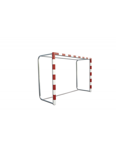 Пара гандбольних воріт 300×200 см, портативна, лаковане дерево, тримачі сітки, аксесуари для ґрунту S04660