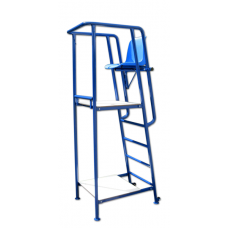 Професійна платформа для арбітра, регульована висота 100–150 см, сталь, HPL, колеса S04804