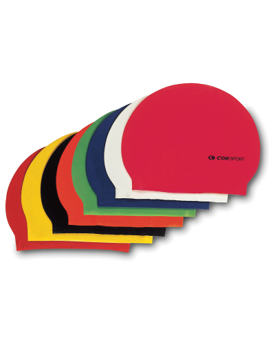 Шапочки для плавання гумові кольорові, дорослі S05190