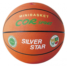 Міні-баскетбольний м’яч гумовий/нейлон, розмір 5 S05402