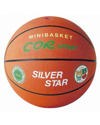 Міні-баскетбольний м’яч гумовий/нейлон, розмір 5 S05402