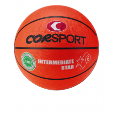 Жіночий баскетбольний м’яч гумовий/нейлон, розмір 6 S05406