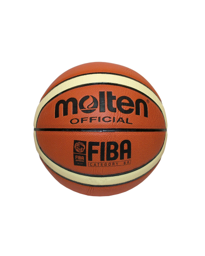 Жіночий баскетбольний м’яч Molten штучна шкіра, FIBA, розмір 6 S05410