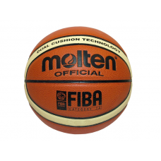 Баскетбольний м’яч Molten штучна шкіра, FIBA, розмір 7 S05420