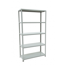 Стелаж металевий шафовий, 5 полиць, 100×40×200 см S07010