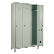 Шафа сталева фарбована, 3 дверцята, 103×35×180 см S07210