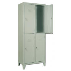 Шафа сталева фарбована, 4 дверцята (2+2), 70×35×180 см S07214