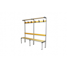 Лавка алюмінієва повна, 2 м S07360