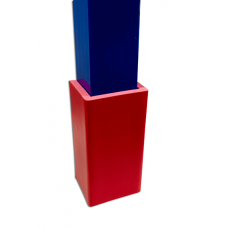 Захист колон HDPE ПВХ 22 мм 200 см вогнестійкий EN913 S07504