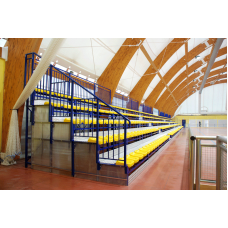 Задні поручні сталеві для трибуни S07656