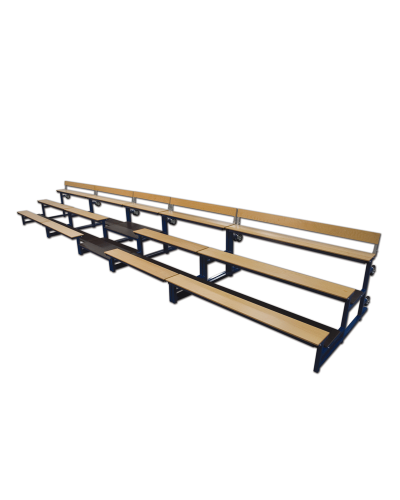 Портативна штабельована трибуна 10 м дерев’яні сидіння для залу S07678