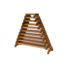 Набір малих дерев’яних гімнастичних лав, 10 шт S01140