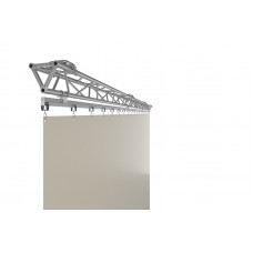 Розділювальна штора ПВХ ручна S07611