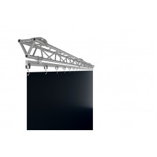 Розділювальна штора тканинна вогнестійка ручна S07612