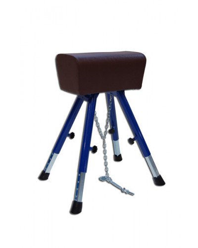 Стрибковий козел гімнастичний синтетична шкіра, низький S00124