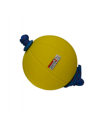 Медбол гумовий з мотузковою ручкою 1 кг S00868