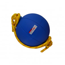 Медбол гумовий з мотузковою ручкою 1,5 кг S00870