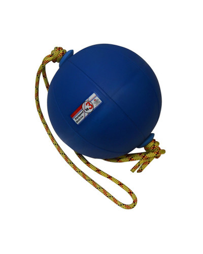 Медбол гумовий з мотузковою ручкою 3 кг S00874