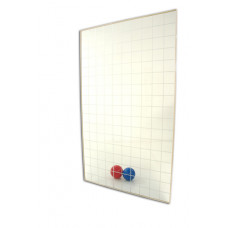 Дзеркало настінне з координатною сіткою, 100×200 см S01624