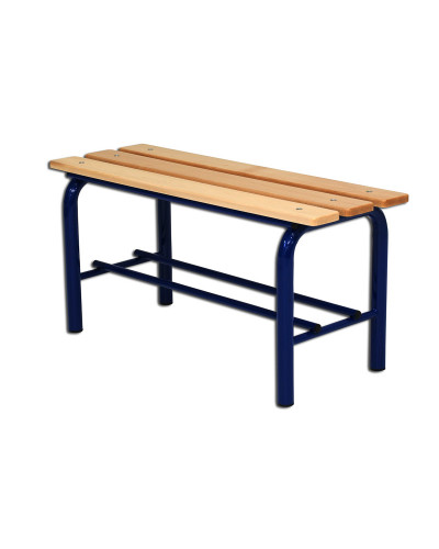 Лавка для роздягальні 1 м, сталь/дерево S07301