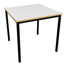 Стіл для роздягальні сталевий 80×80×76 см S07412