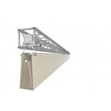 Акустична розділювальна штора ПВХ з електропідйомом S07602