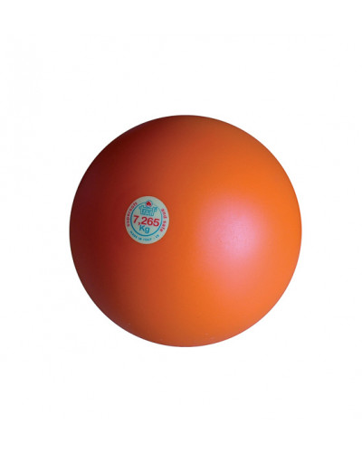Тренувальний гумовий м’яч для метання, 7,260 кг. S02472