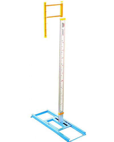 Пара алюмінієвих стійок для стрибків із жердиною, регулювання до 650 см, сертифіковані WA, Vinex S02603