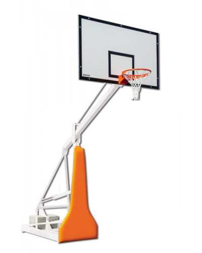 Переносна конструкція Easyplay College, винос 125 см, щити ДСП, стаціонарні кільця, м’які захисні накладки S04124