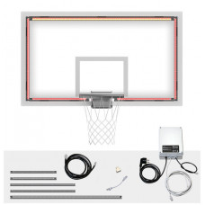 Комплект електронного червоного сигналу для 24″ таймера атаки, лаковані сталеві монтажні профілі, світлодіодна трубка S04226