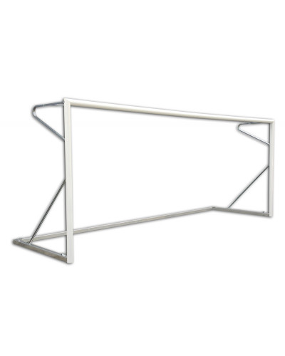 Пара зменшених сталевих воріт 500×200 см, лакована сталь, круглий переріз Ø 80 мм S04318