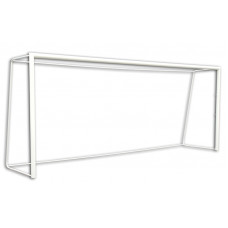 Пара зменшених алюмінієвих воріт 400×200 см, переносна, овальний переріз 120×100 мм S04320