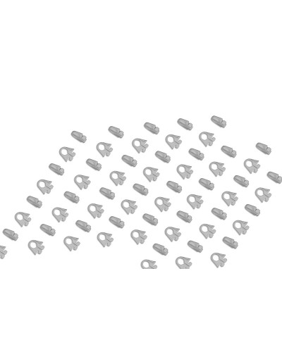 Тримачі сітки пластикові для футбольних воріт 100 шт S04336