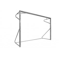 Пара оцинкованих сталевих футзальних воріт Ø 80 мм, 300×200 см, портативна S04607