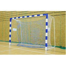 Пара легких алюмінієвих гандбольних воріт IHF, 300×200 см, відкидні тримачі сітки, аксесуари для ґрунту S04670
